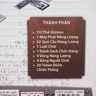 Trò chơi Gizmos Việt - BoardgameVN