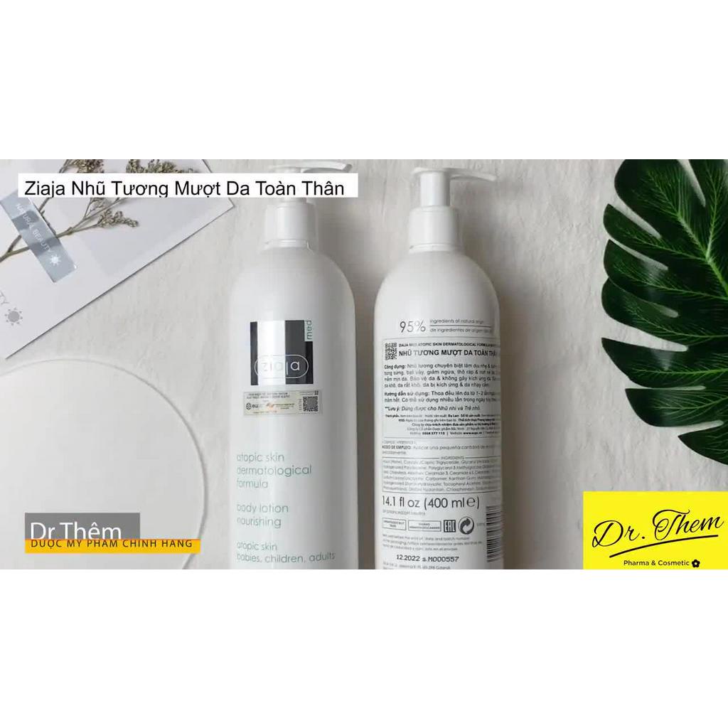 Nhũ Tương Ziaja Med Mượt Da Toàn Thân Ziaja Med Atopic Skin 400ml - Ziaja Med Atopy AZS - Dưỡng ẩm | BigBuy360 - bigbuy360.vn
