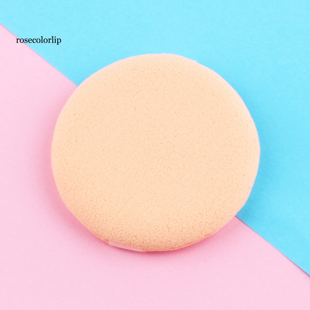 [Hàng mới về] Bộ 5 mút xốp tròn mềm đường kính 7.5cm dùng để dặm phấn kem trang điểm nền | BigBuy360 - bigbuy360.vn