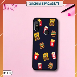Ốp nhám viền dẻo cho điện thoại Xiaomi Redmi 6 Pro/ Mi A2 Lite