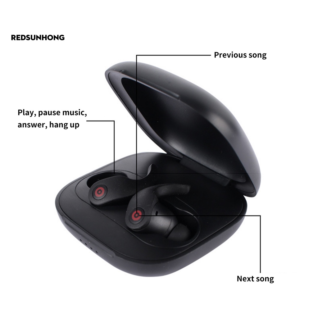 [RSH.z] Tai Nghe Thể Thao Bluetooth Tiện Lợi Kích Thước Nhỏ Gọn5.1 Dùng Chơi Thể Thao