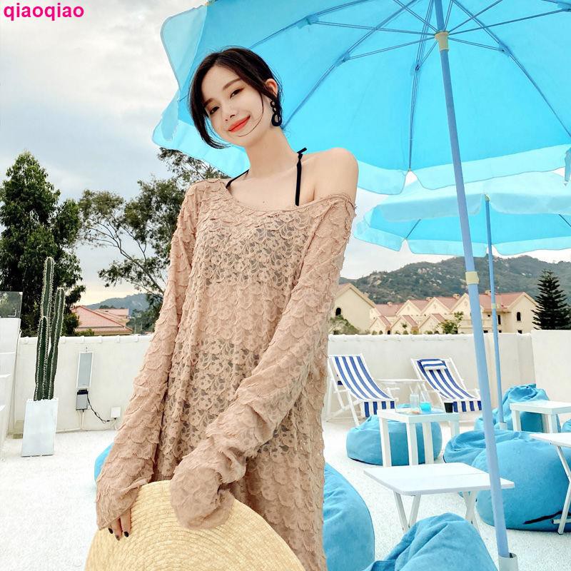 Bộ Bikini Kèm Áo Khoác Ngoài Thời Trang Nữ Tính | BigBuy360 - bigbuy360.vn