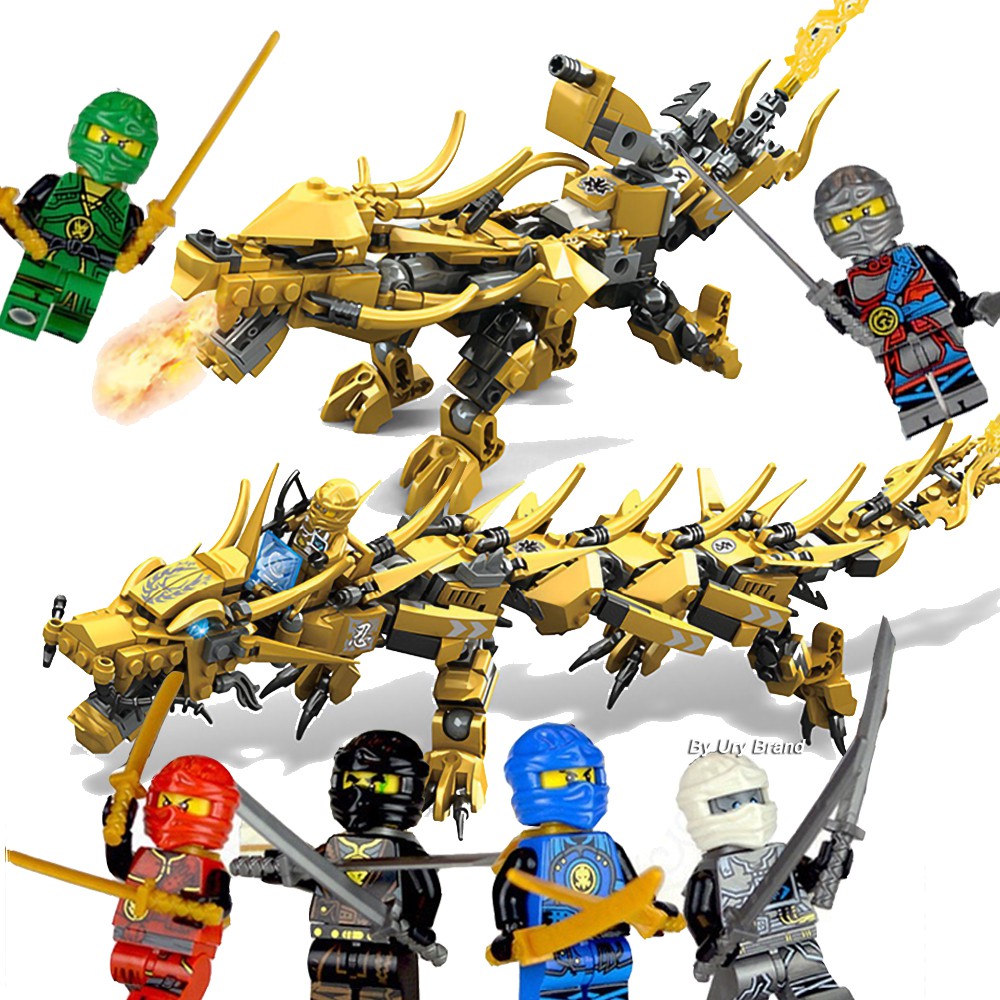 Bộ đồ chơi lắp ráp Lego Ninjago Dragon Ninja 369 mảnh DIY