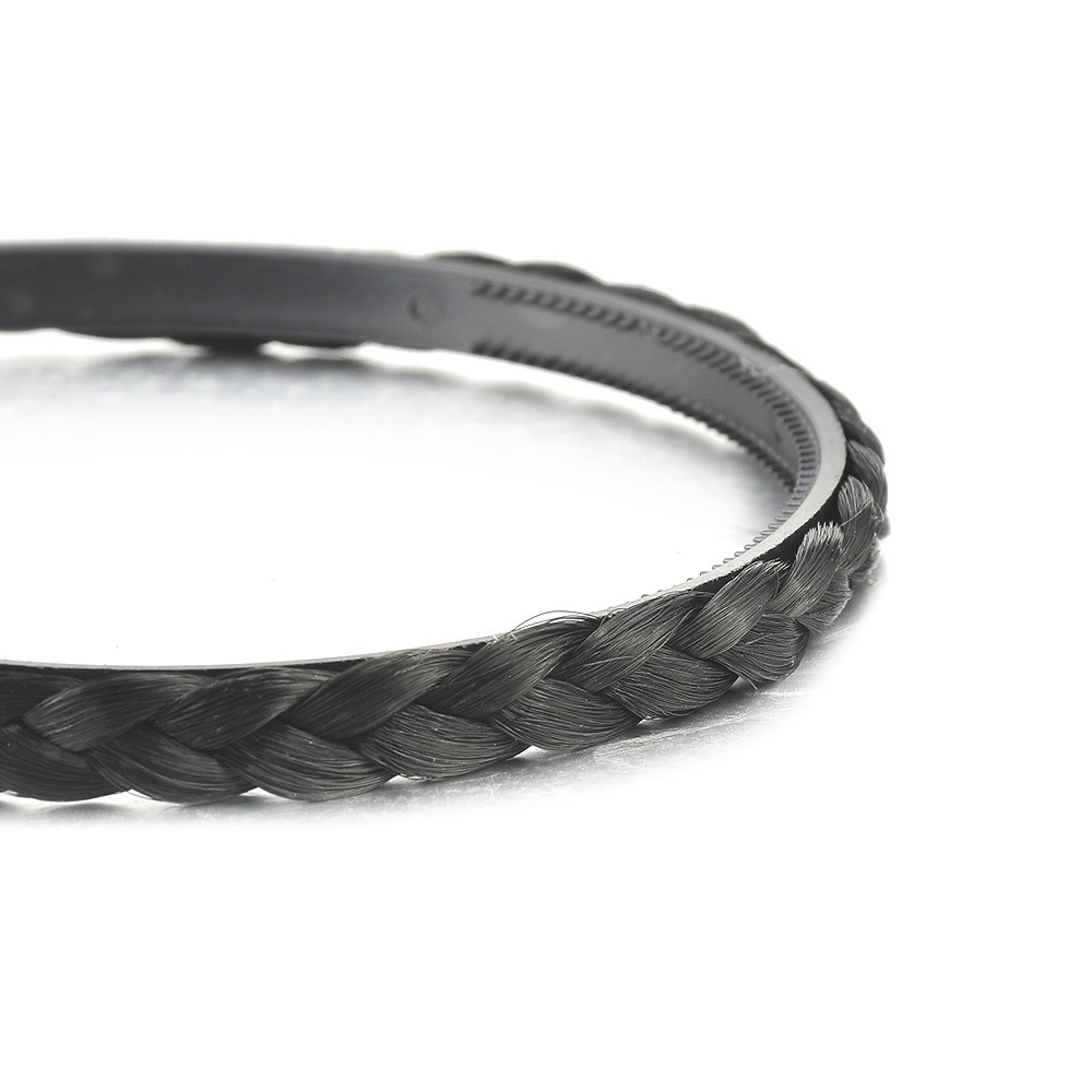 Băng đô kiểu tóc bện nhiều màu sắc đầy cá tính