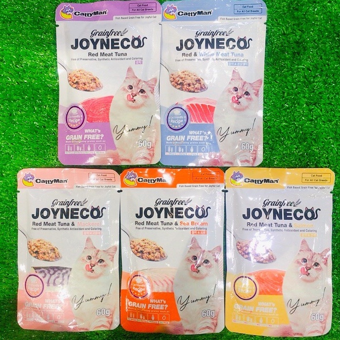 Thức ăn bổ sung dành cho mèo JOYNECO các vị 60g