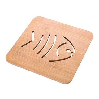 Miếng lót nồi bát, cốc, chén bằng gỗ