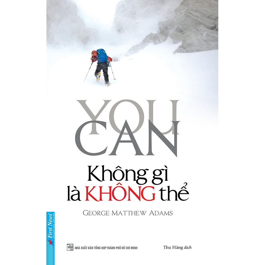 Sách - Combo You Can - Không Gì Là Không Thể  + You Can Win - Bí Quyết Người Chiến Thắng  - First News