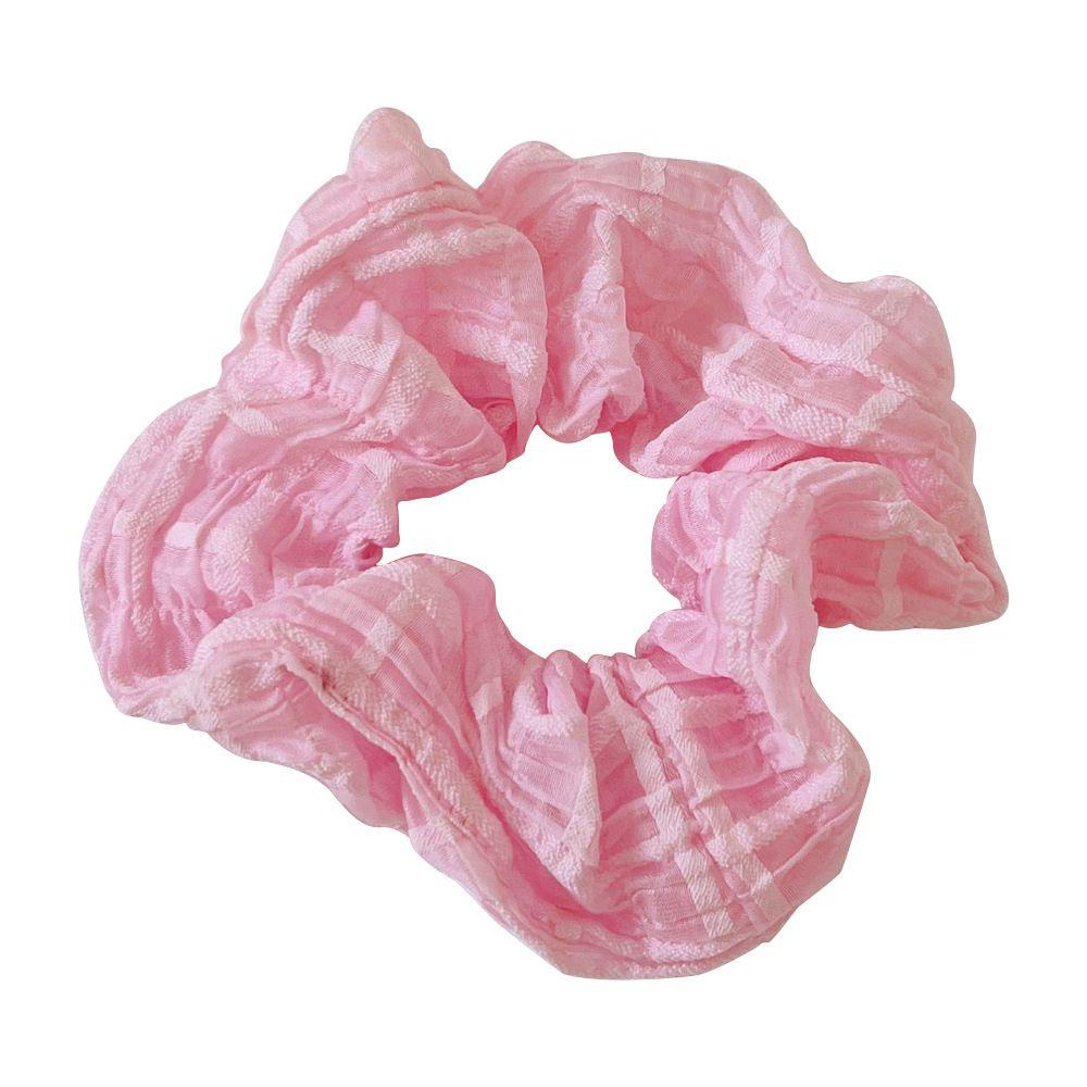 Dây Buộc Tóc Vải Lưới Màu Sắc Ngọt Ngào Phong Cách Hàn Quốc