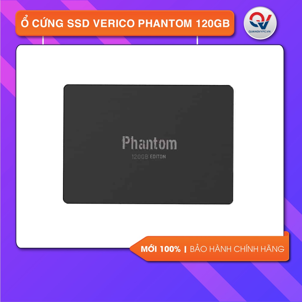 Ổ cứng SSD Verico Phantom 120GB SATA III 6Gb/s chuẩn Đài Loan