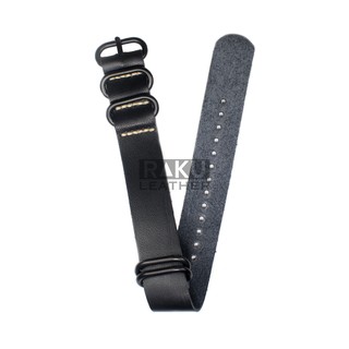 Dây đồng hồ Nato - Zulu | Đen