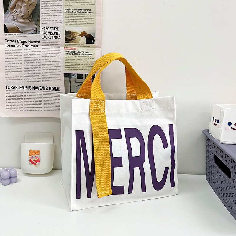 Túi Xách Đeo Vai Vải Bạt Dây Bản Rộng Phong Cách Hàn Quốc Đơn Giản Thời Trang Mới 2022