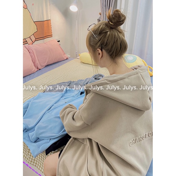 Áo HOODIE zip nỉ lót nhung 37 (ảnh thật shop chụp kèm video) | BigBuy360 - bigbuy360.vn