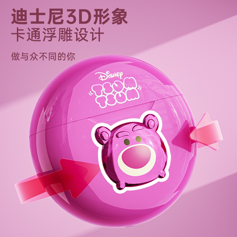 Tai Nghe Nhét Tai Bluetooth Chống Ồn LY602 Tws Phong Cách Thể Thao Disney