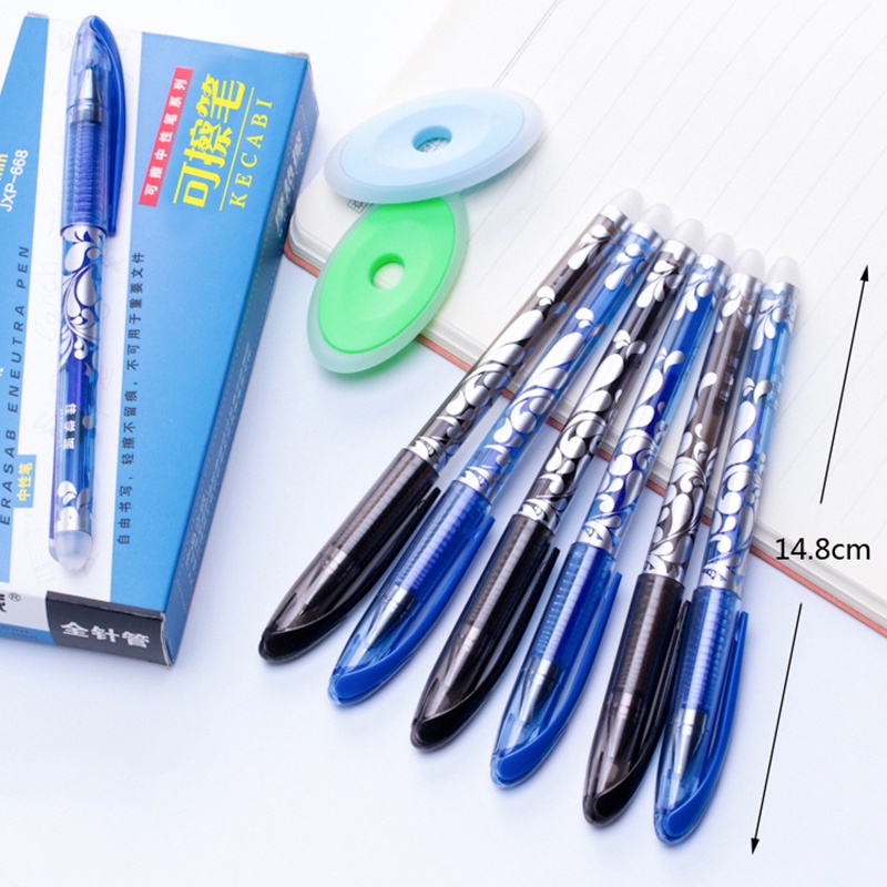 Set 50 Bút Mực Gel Ngòi 0.5mm Có Thể Tẩy Xóa Tiện Dụng