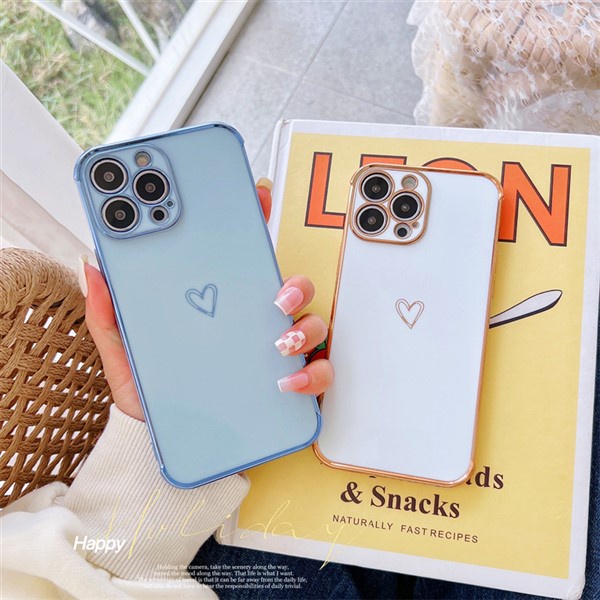 Ốp Điện Thoại Mạ Điện Màu Trơn 6D Chống Sốc Chất Lượng Cao Cho iPhone 13 Pro MAX 12 11 Pro MAX XR XS XS MAX 7/8 7 8PLUS 6s PLUS