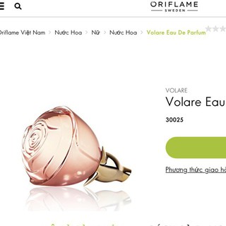 Nước hoa nữ Volare 30025