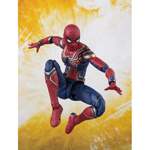 (Hết hàng) Mô hình khớp người nhện Iron Spider Man 15cm