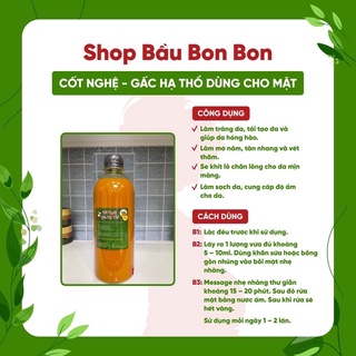 Cốt gừng nghệ hạt gấc