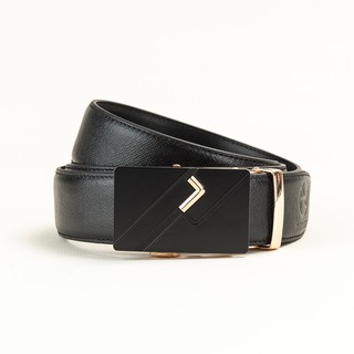 Thắt lưng da bò Lux 122 ( Da Saffiano)