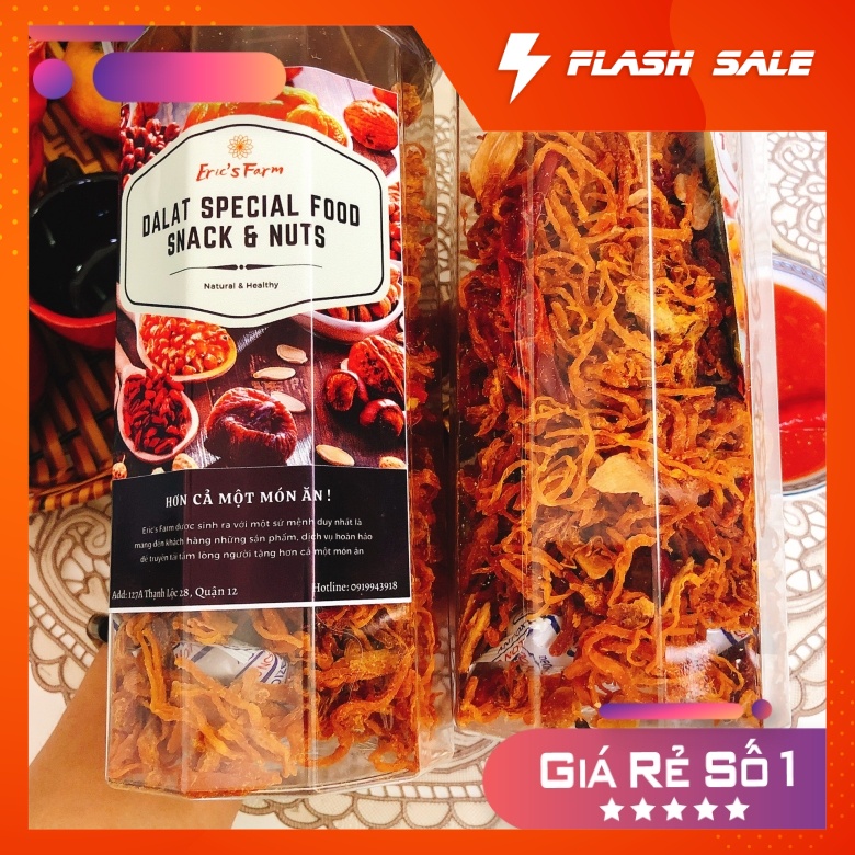 KHÔ HEO CHÁY TỎI 300G [THƠM NGON - THẤM VỊ] | BigBuy360 - bigbuy360.vn