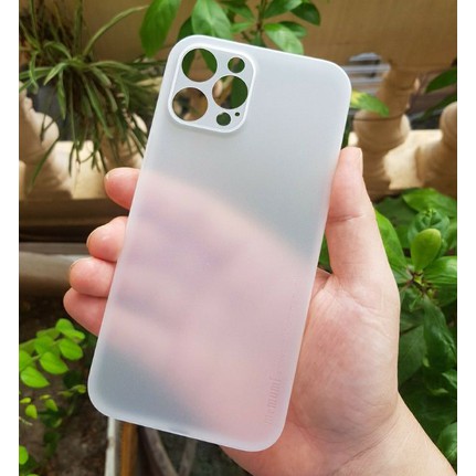 ( IPHONE 13 ) Ốp Memumi siêu mỏng 0.3mm cho Iphone / 13/ 13 pro/ 13 promax/ 12 / 12 pro / 12 max / 12 pro max chính hãng