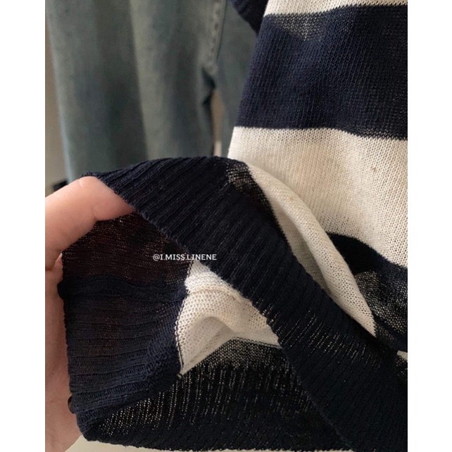 Áo polo kẻ nhiều màu Nana21 Nana21store