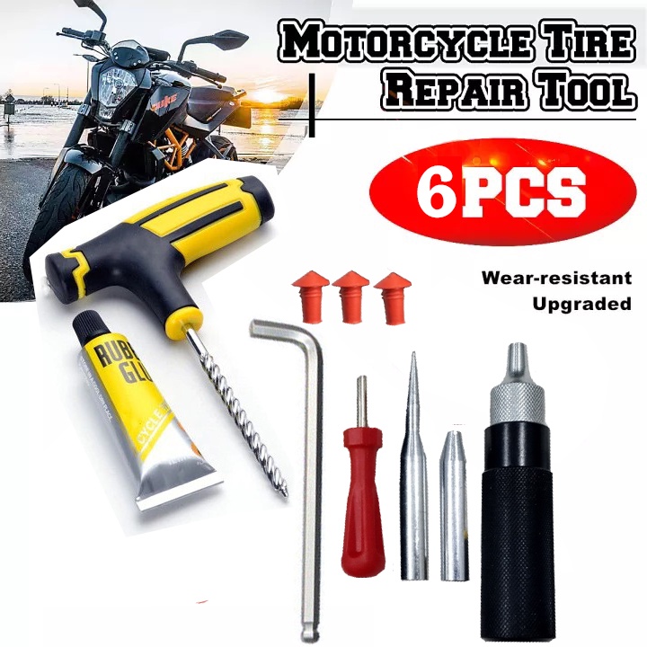 Bộ vá nấm cho lốp không ruột xe máy, ôtô