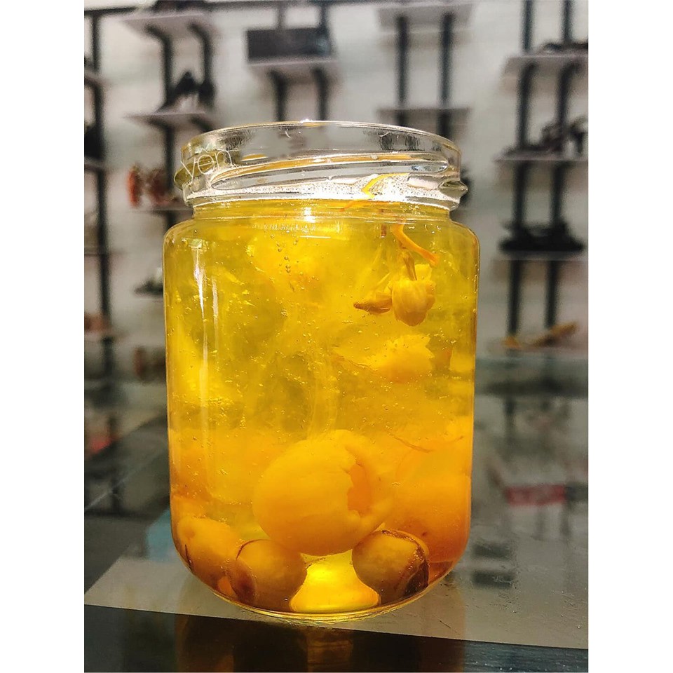 HŨ THỦY TINH TRÒN 220ML (200ml) NẮP THIẾC (NẮP ĐEN HOẶC VÀNG) CHƯNG YẾN, LÀM SỮA CHUA, ĐỰNG TINH BỘT, GIA VỊ, TRÀ HOA | BigBuy360 - bigbuy360.vn