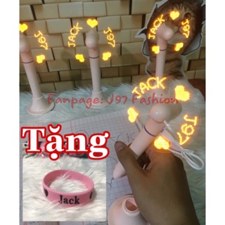 Bút bi usb tích hợp quạt chạy chữ jack ( tặng 1 vòng tay jack màu ngẫu nhiên)