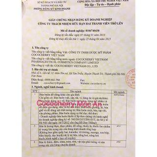 Son lì dưỡng Luxury Cococherry Mộc An