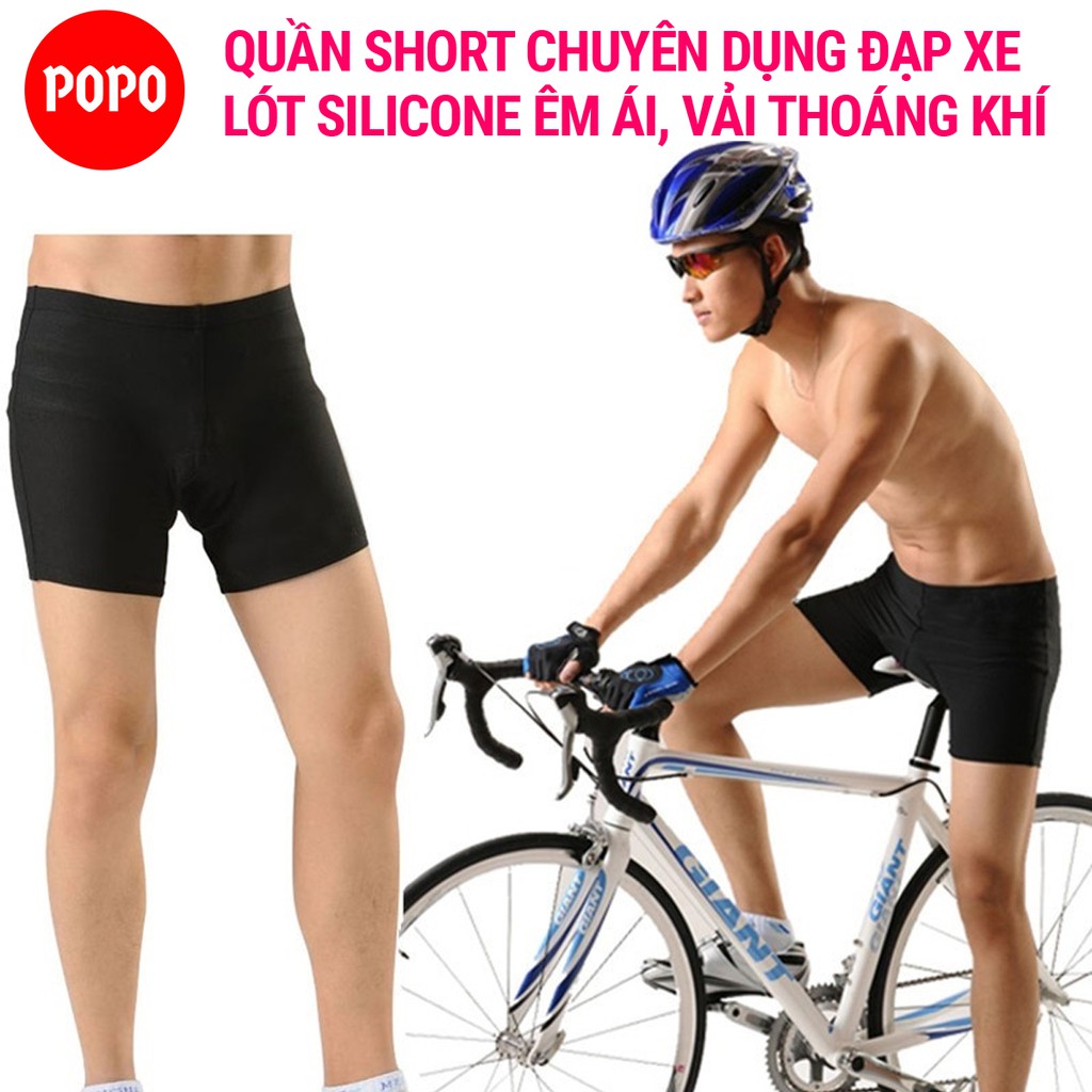 Quần lót đi xe đạp nam POPO thoáng khí, êm ái, thoát mồ hôi, chất liệu cao cấp