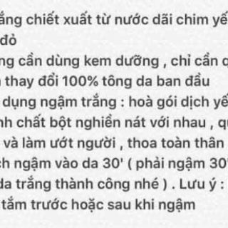 NGẬM TRẮNG DỊCH YẾN TƯƠI