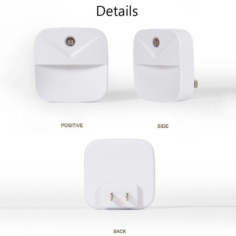 Đèn Ngủ Bóng LED ABS Ấm Áp Điều Khiển Ánh Sáng Ban Đêm Mới