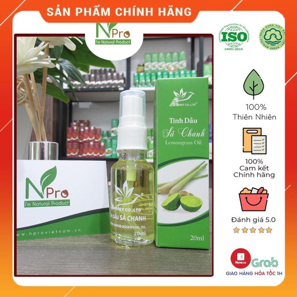 [FREESHIP]- TINH DẦU SẢ CHANH NPRO 50ML - 100% THIÊN NHIÊN NGUYÊN CHẤT - TẶNG NRC 500ML