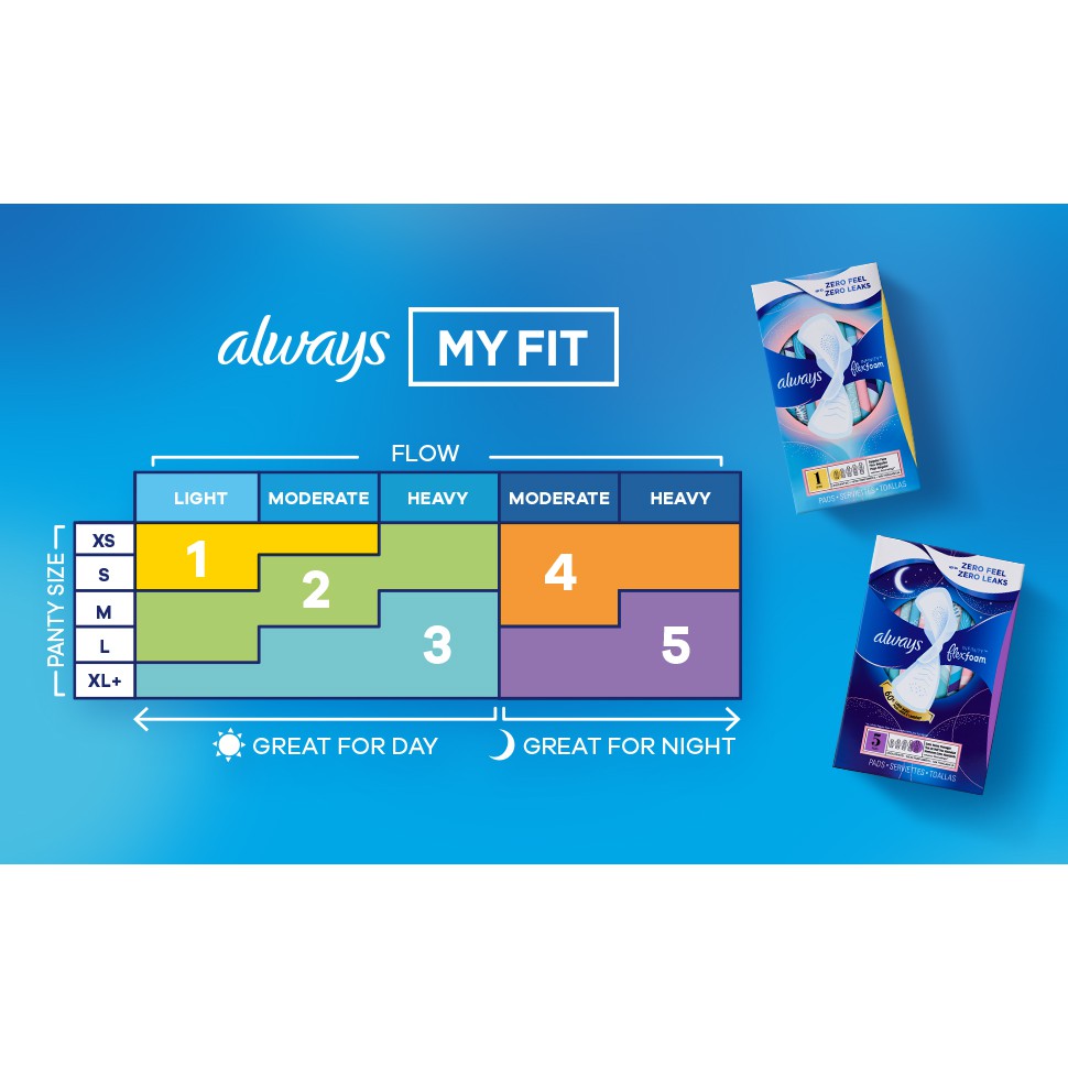 Băng vệ sinh có cánh ALWAYS Infinity Flexfoam