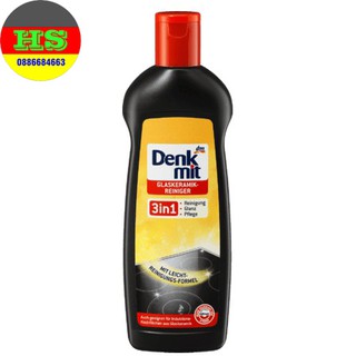 Dung dịch vệ sinh bếp từ, bếp điện Denkmit Glaskeramik Reiniger