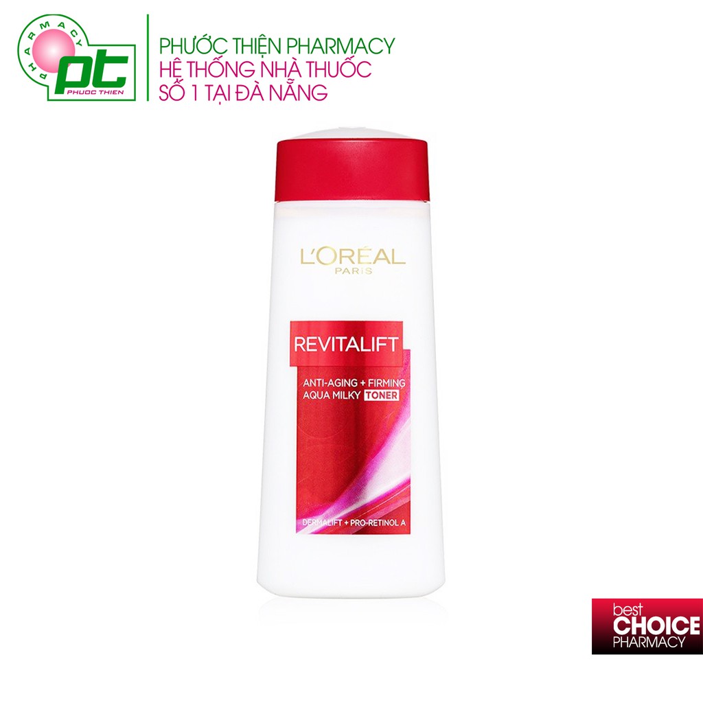 LOREAL Paris Nước Hoa Hồng Se Khít Lỗ Chân Lông & Săn Chắc Da Revitalift 200ml