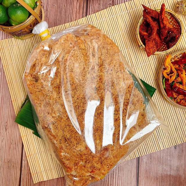 Cơm cháy rụm siêu chà bông Mạnh Hùng bịch 250g