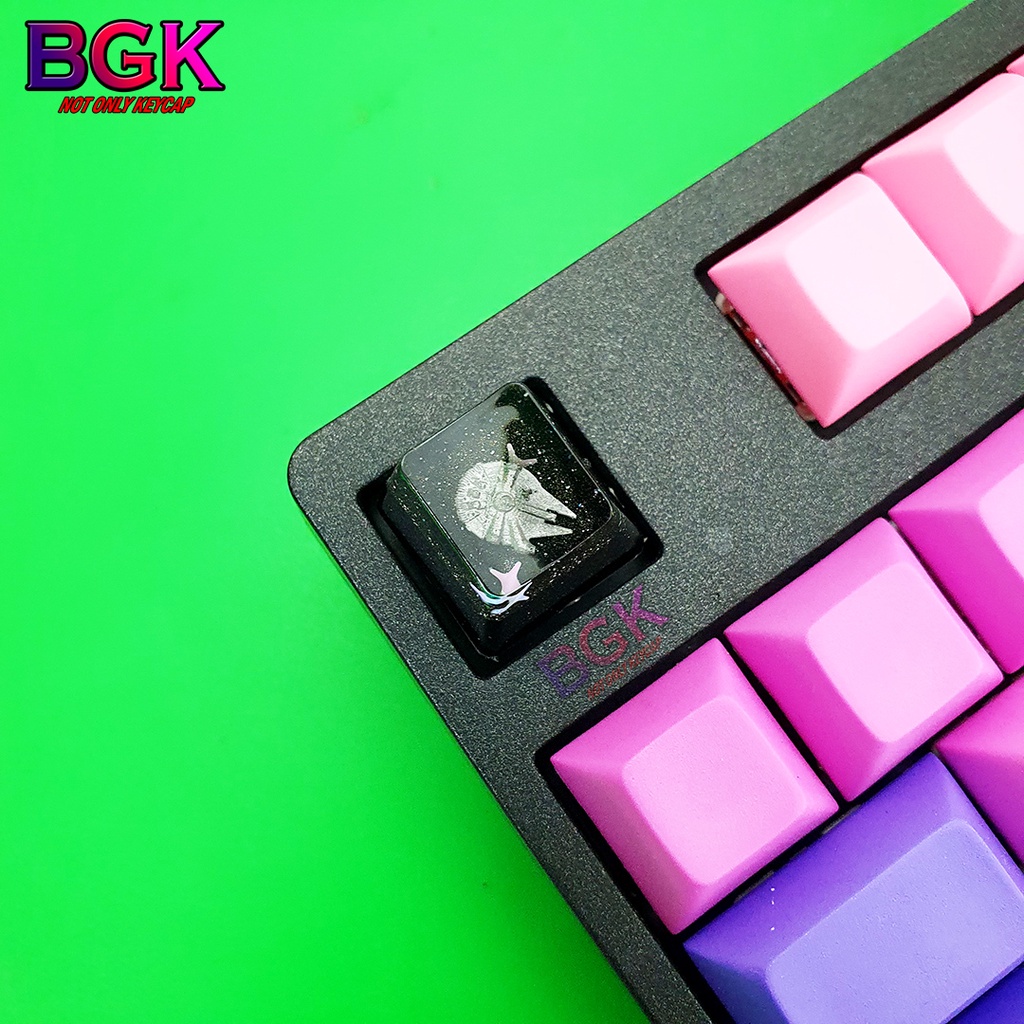 Keycap Lẻ hình phi thuyền trong Star War OEM profile ( keycap resin độc lạ )( Keycap Artisan )