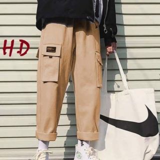 Quần kaki túi hộp sắn gấu unisex hot trend