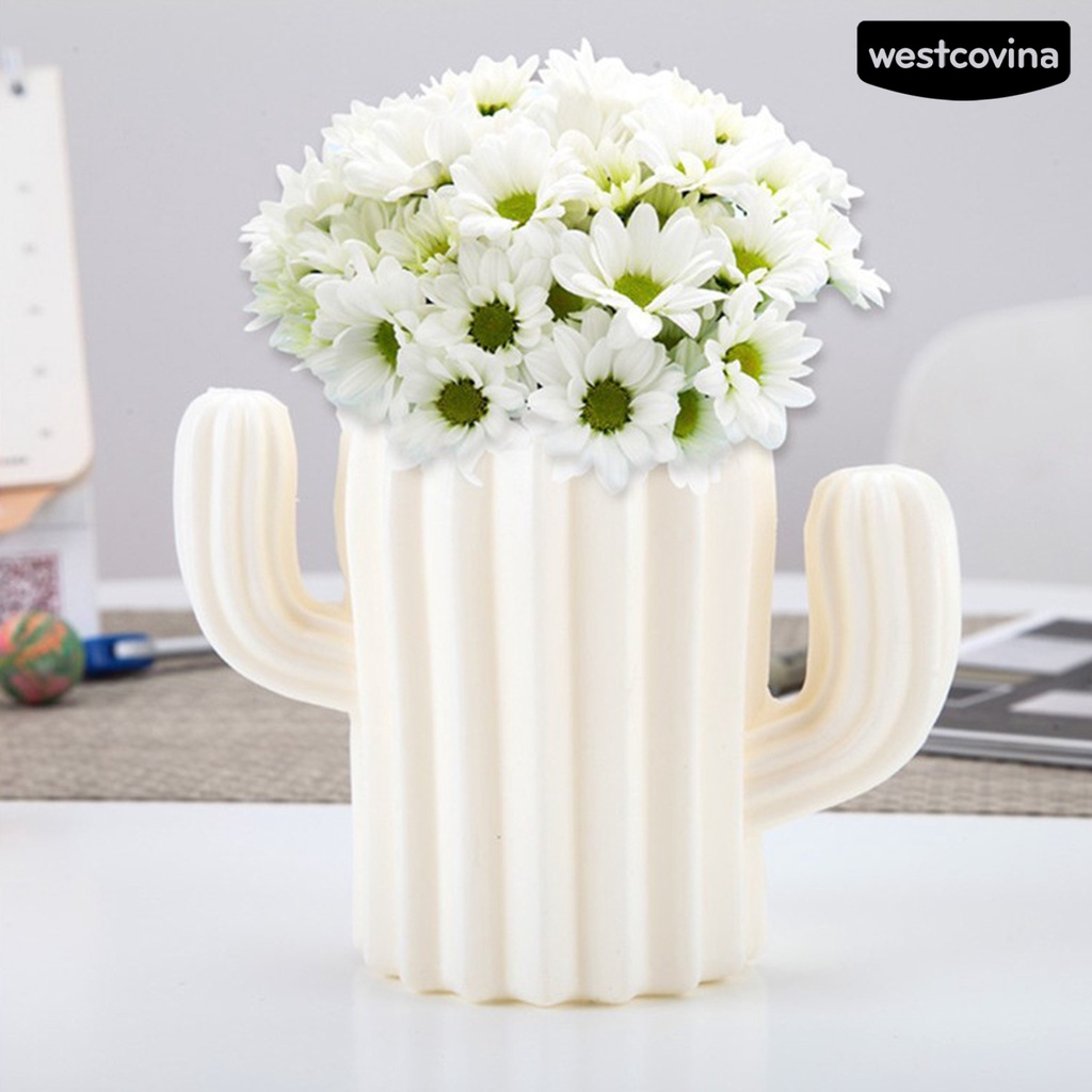 [Hot]✍Bình Cắm Hoa Bằng Nhựa Chống Trượt Dễ Thương