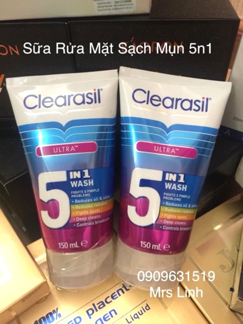 Gel rửa mặt Clearasil Ultra Deep Pore 200ml da sạch rõ hơn trong 12 giờ