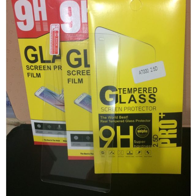 Bộ 3 kính cường lực 9H cho Lenovo A7000 ( Trong suốt )