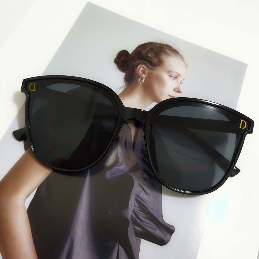 Kính Mát Gọng Chữ D Chống Tia Cực Tím Thời Trang Cho Nữ