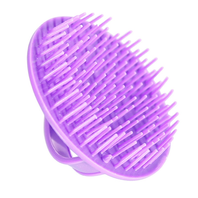 [Hàng mới về] Lược mát xa da đầu từ silicon mềm tiện dụng