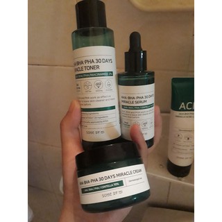 Bộ 3 sản phẩm ngăn ngừa và thâm AHA