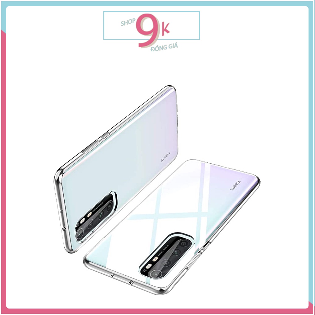 Ốp silicon trong cho XIAOMI MI NOTE 10 LITE