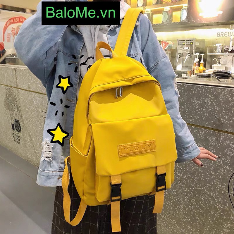 Balo Học sinh Sinh viên BaloMe 8815 vải dù chắc chắn kiểu dáng Hàn Quốc