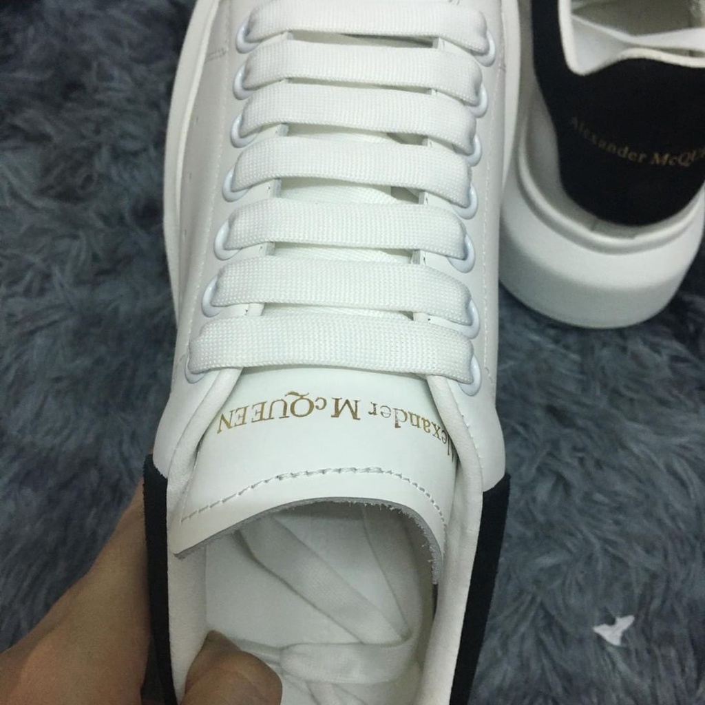 Giày Sneaker Cổ Thấp Mc Queen, Giầy Thể Thao Nam Nữ Trắng Thời Trang Giá Rẻ MCQ