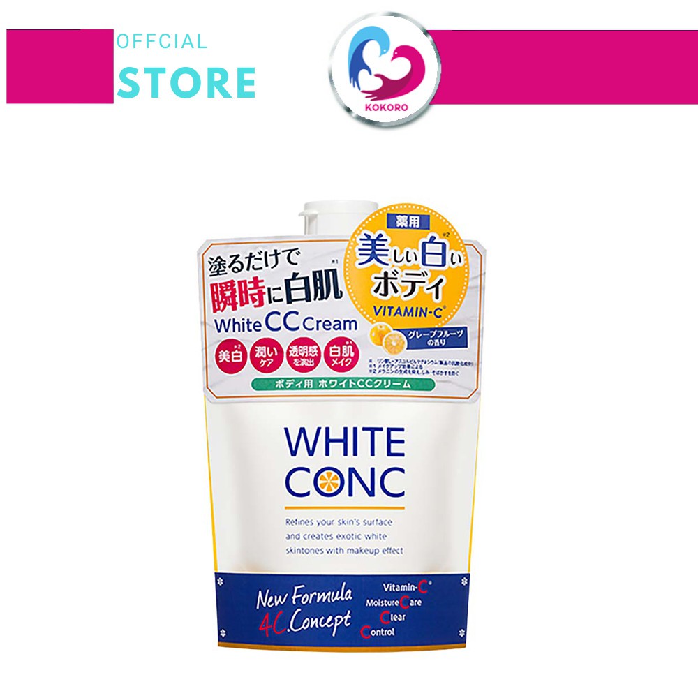 sữa dưỡng white conc body cc cream 200gr